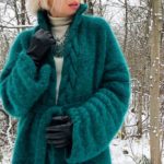 КРЫЛЬЯ вязаный кардиган, мастер-класс для спиц — изображение 4